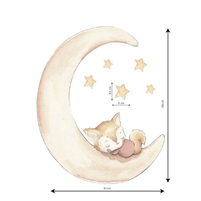Vinilo Decorativo Infantil Ardillas CHIPMUNK - Sueños de Cigueña 