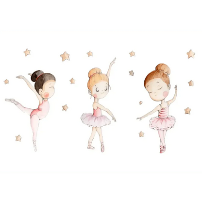 Vinilo Decorativo Infantil BAILAMOS - Sueños de Cigueña 