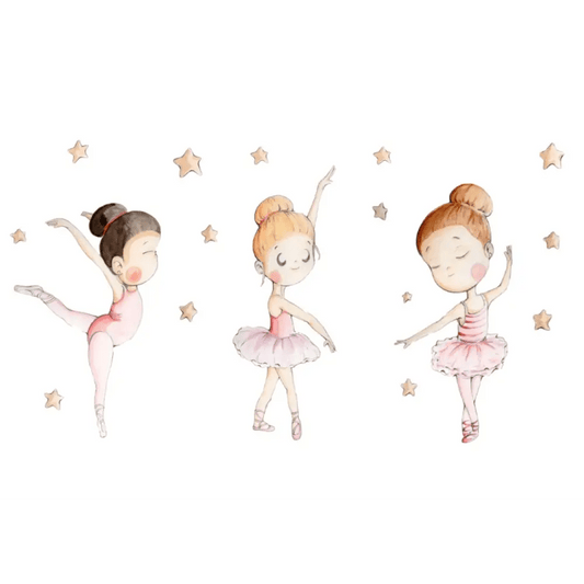 Vinilo Decorativo Infantil BAILAMOS - Sueños de Cigueña