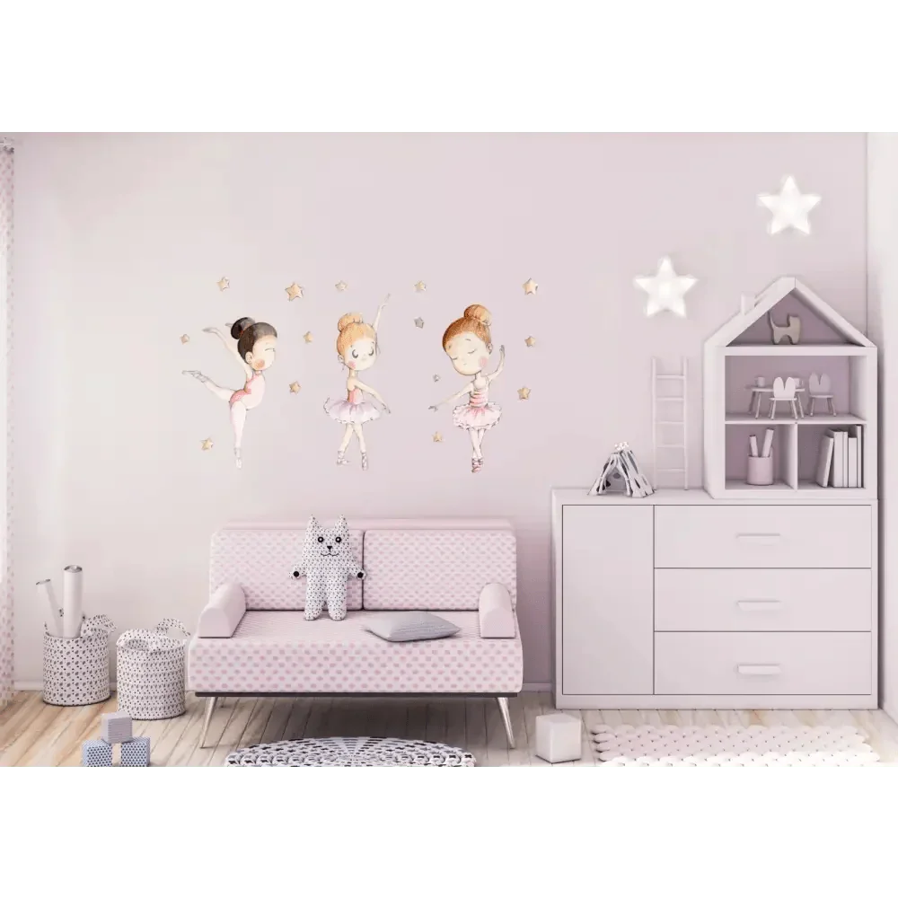 Vinilo Decorativo Infantil BAILAMOS - Sueños de Cigueña 