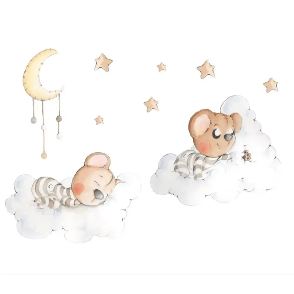 Vinilo Decorativo Infantil ENTRE NUBES - SUEÑOS DE CIGUEÑA - Sueños de Cigueña 
