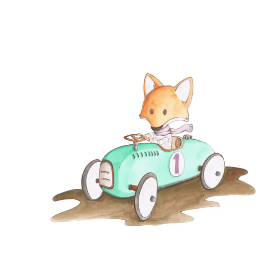 Vinilo Decorativo Infantil FOXY FOX - SUEÑOS DE CIGUEÑA - Sueños de Cigueña 