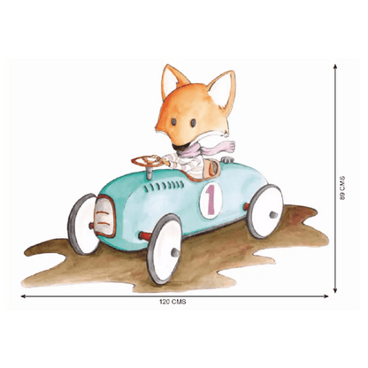 Vinilo Decorativo Infantil FOXY FOX - SUEÑOS DE CIGUEÑA - Sueños de Cigueña 