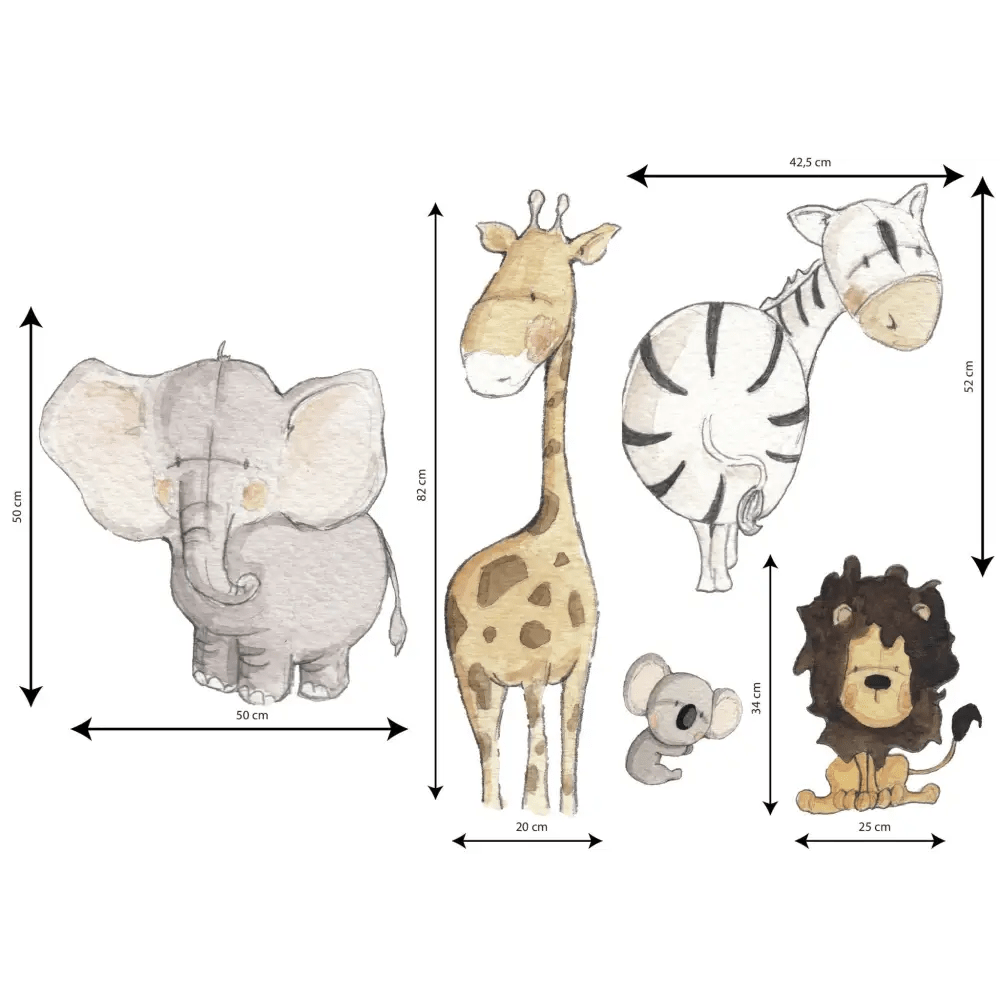 Vinilo Decorativo Infantil MADAGASCAR - SUEÑOS DE CIGUEÑA - Sueños de Cigueña 