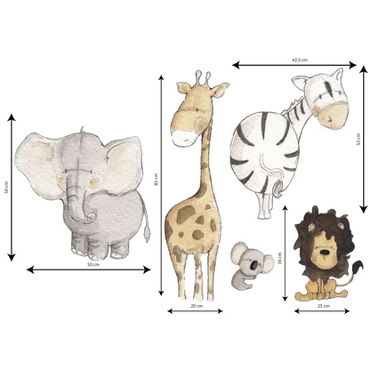 Vinilo Decorativo Infantil MADAGASCAR - SUEÑOS DE CIGUEÑA - Sueños de Cigueña 