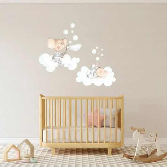Vinilo Decorativo Infantil MIS POMPITAS DE JABON - Sueños de Cigueña