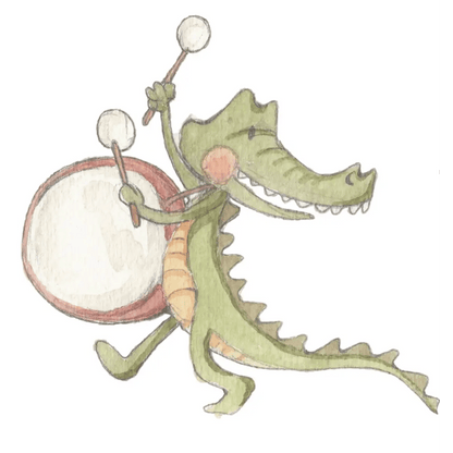 Vinilo Decorativo Infantil MUSICAL BAND 02 - Sueños de Cigueña 