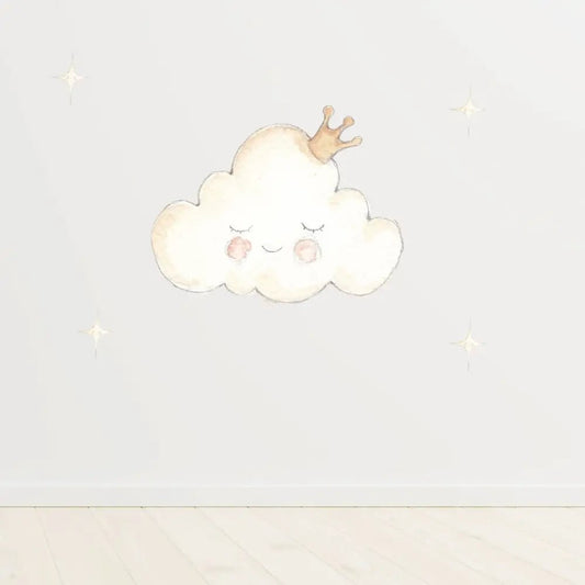 Vinilo Infantil Nube "Small" CLOUD 80x65cm - Sueños de Cigueña 