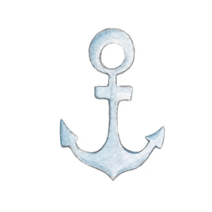 Vinilo Infantil "Small" ANCHOR 60x65cm - Sueños de Cigueña 