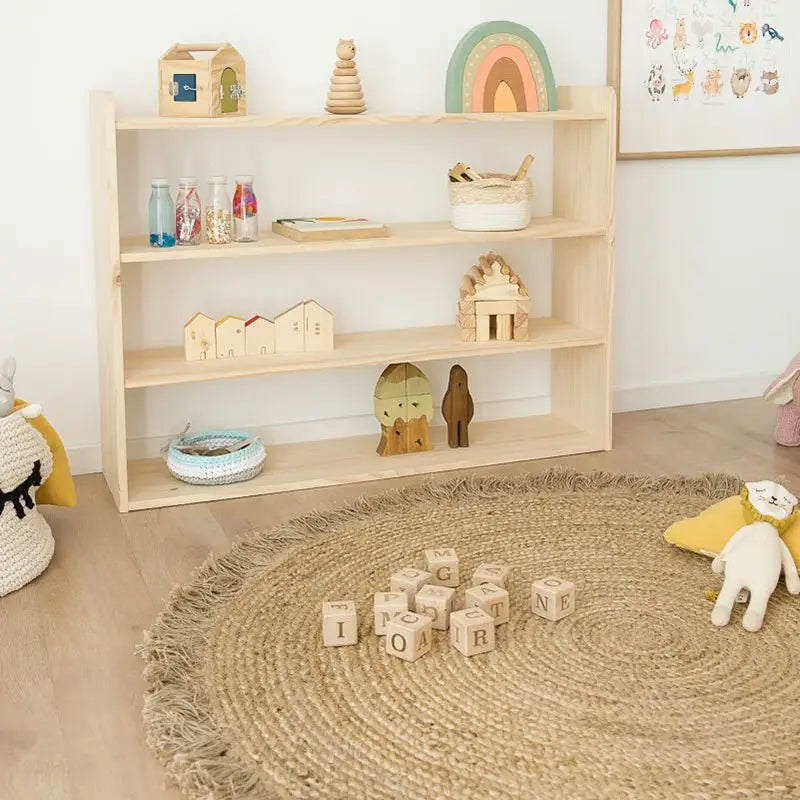 TERRA tapis jute avec franges - Sueños de Cigueña
