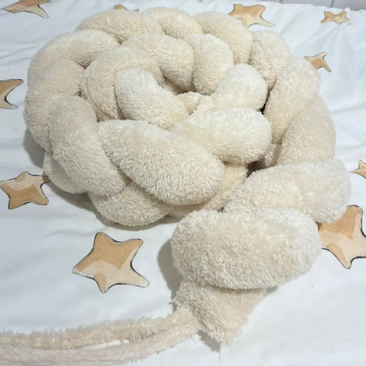 Trenza Protector de Cuna 210cm TEDDY - Sueños de Cigueña 