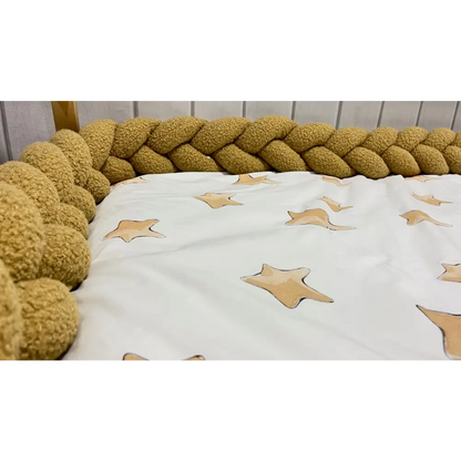Trenza Protector de Cuna 200cm BOUCLE TOFFEE Trenza Protector de Cuna 180cm TEDDY - Sueños 94,50 €