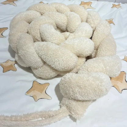 Trenza Protector de Cuna 210cm TEDDY - Sueños de Cigueña 
