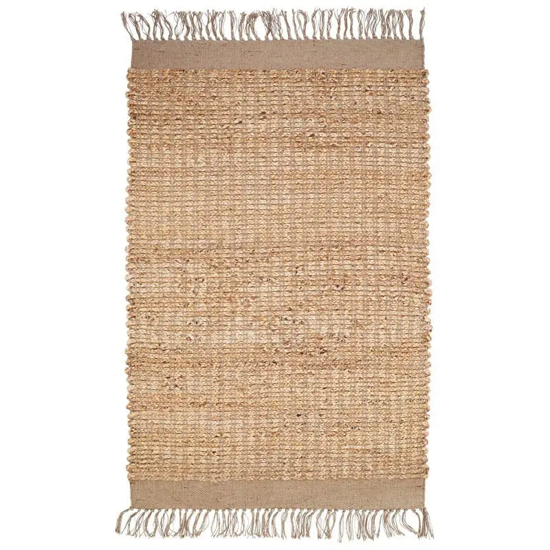 VIGGO tapis jute naturel structure - Sueños de Cigueña