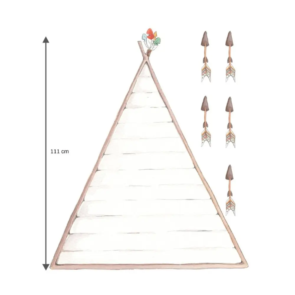 Vinilo Cabecero TIPI - Sueños de Cigueña