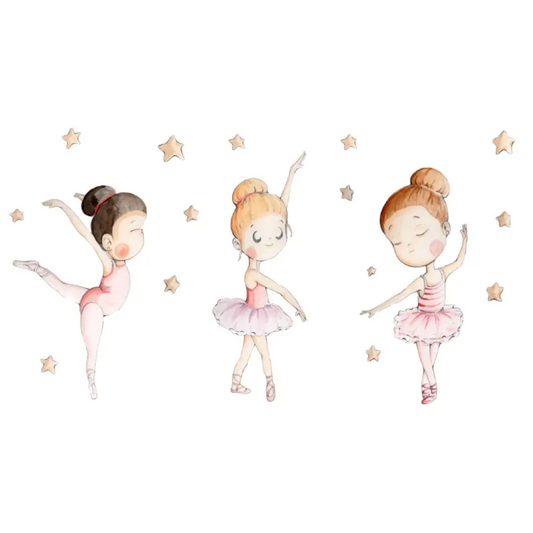 Vinilo Decorativo Infantil BAILAMOS - Sueños de Cigueña