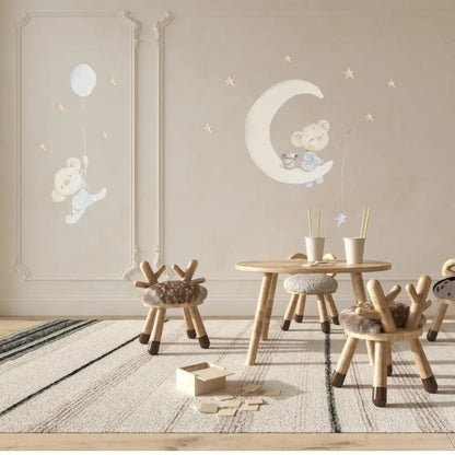Vinilo Decorativo Infantil ON THE MOON - Sueños de Cigueña
