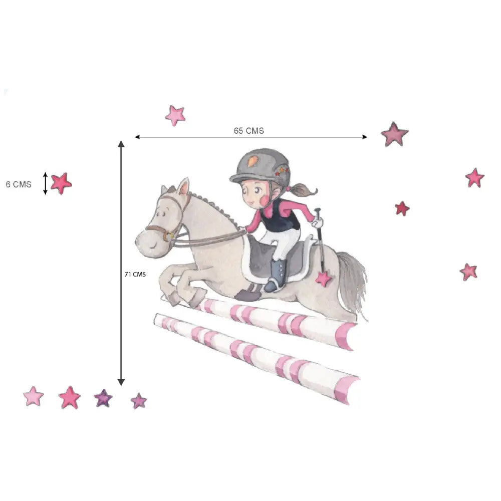 Vinilo Decorativo Infantil AMAZONA - Sueños de Cigueña