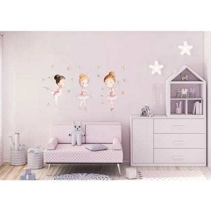 Vinilo Decorativo Infantil BAILAMOS - Sueños de Cigueña