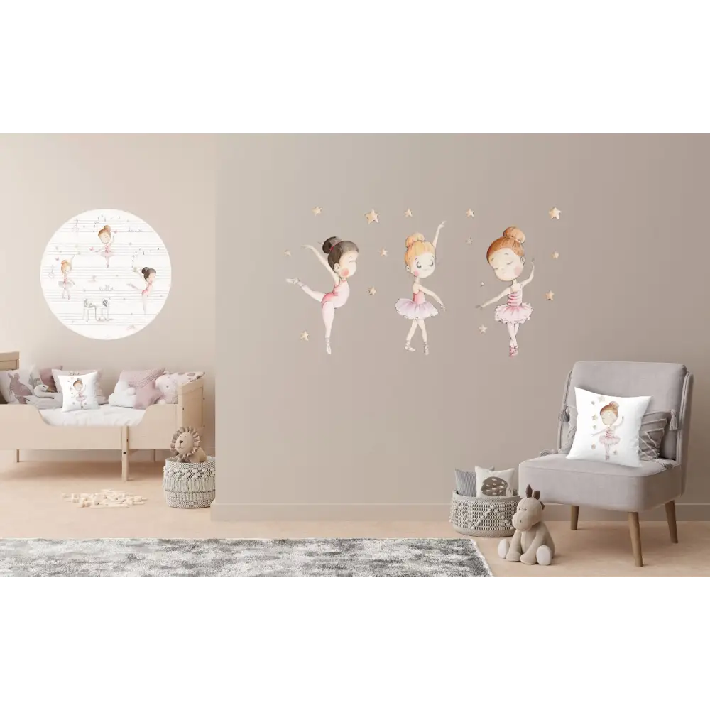 Vinilo Decorativo Infantil BAILAMOS - Sueños de Cigueña
