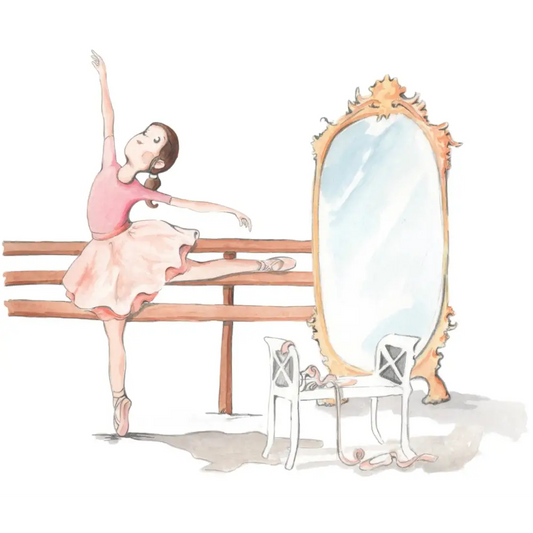 Vinilo Decorativo Infantil DANZA - Sueños de Cigueña