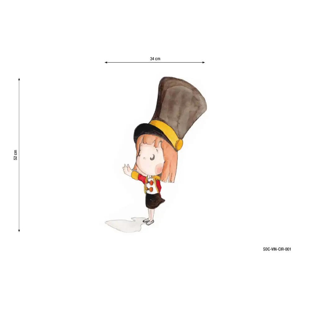 Vinilo Decorativo Infantil CIRCUS XL - Sueños de Cigueña