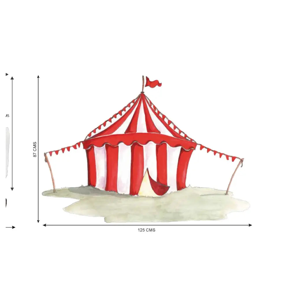 Vinilo Decorativo Infantil CIRCUS XL - Sueños de Cigueña