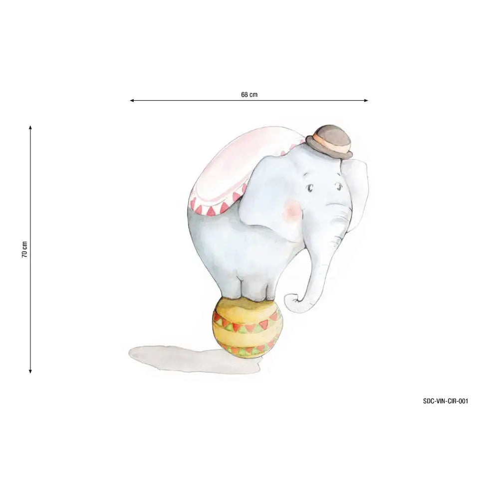 Vinilo Decorativo Infantil CIRCUS XL - Sueños de Cigueña