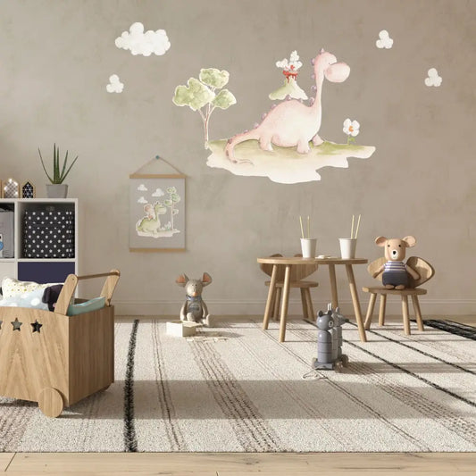 Vinilo Decorativo Infantil Dinosaurio REX Vinilo Decorativo Infantil PECA & TRICE - Sueños de Cigueña 79 € Vinilo