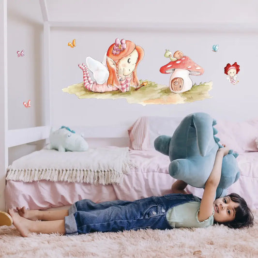 Vinilo Decorativo Infantil HADA MARAVILLA - Sueños de Cigueña