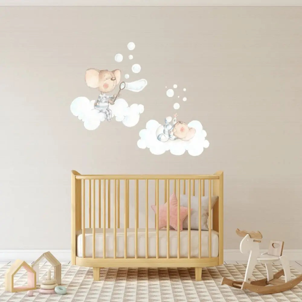 Vinilo Decorativo Infantil MIS POMPITAS DE JABON - Sueños de Cigueña
