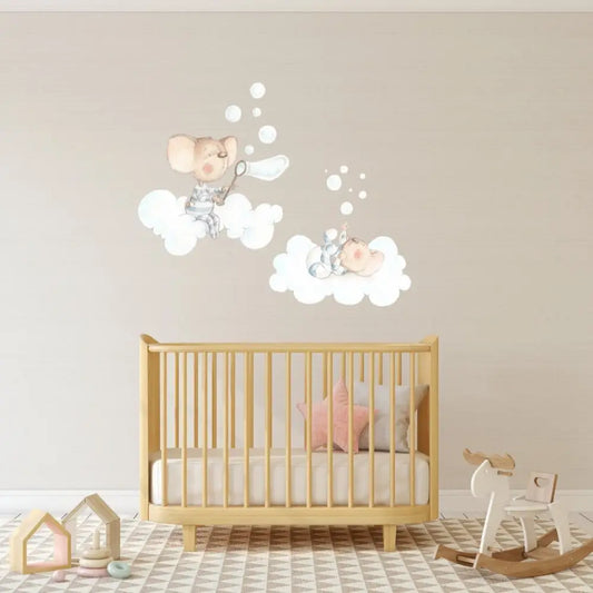 Vinilo Decorativo Infantil MIS POMPITAS DE JABON - Sueños de Cigueña