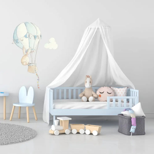 Vinilo Decorativo Infantil RABBIT IN BALLOON - Sueños de Cigueña