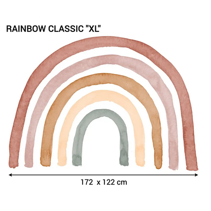 Vinilo Decorativo Infantil RAINBOW - Sueños de Cigueña