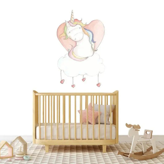 Vinilo Decorativo Infantil UNICORN LOVE - Sueños de Cigueña